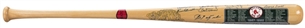 1967 Boston Red Sox Team Signed Cooperstown Commemorative Bat With 26 Signatures Incl Yaz, Williams and Doerr (Beckett)